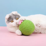 Catnip Weave Ball Scratch and Chew Toy For Cats