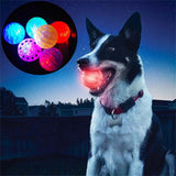 Flashing Bouncy Ball Toy For Dogs And Cats