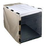 Waterproof Dog Crate With Removable Cover and Sun Protection