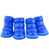 4 Pcs/Sets Winter Dog Shoes For Small Dogs
