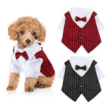Dog Tuxedo For Wedding With Stylish Bow Tie