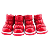 4 Pcs/Sets Winter Dog Shoes For Small Dogs