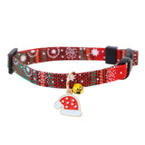Christmas Dog Collar With Bell For Small-Medium Sized Pets