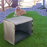 Waterproof Dog Crate With Removable Cover and Sun Protection