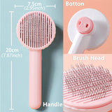 Pet Cat & Dog Hair Brush Remover and Massager