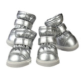 4 Pcs/Sets Winter Dog Shoes For Small Dogs