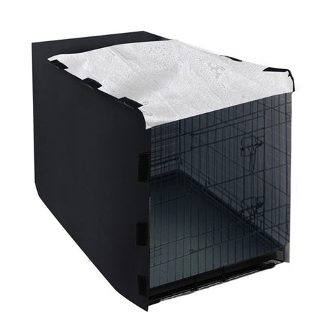 Waterproof Dog Crate With Removable Cover and Sun Protection