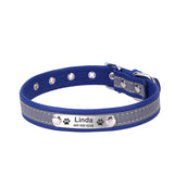 Personalized Pet Collar Customizable For Dogs and Cats