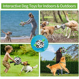 Children's Interactive Dog Soccer Toy With Grab Tabs