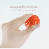 Flashing Bouncy Ball Toy For Dogs And Cats