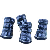 4 Pcs/Sets Winter Dog Shoes For Small Dogs