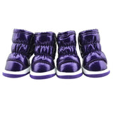 4 Pcs/Sets Winter Dog Shoes For Small Dogs