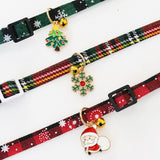 Christmas Cat and Dog Bow Tie