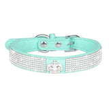 Shiny Diamond Inlaid Pet Cat Adjustable Collar