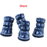 4 Pcs/Sets Winter Dog Shoes For Small Dogs