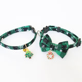 Christmas Cat and Dog Bow Tie