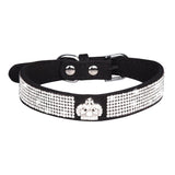 Shiny Diamond Inlaid Pet Cat Adjustable Collar
