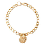 Cat Chain Collar With Bell Fashion Design