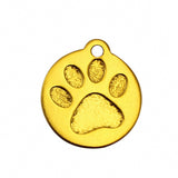 Cat and Dog ID Tag Personalized Engraved Charm