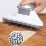 Stainless Steel Dog and Cat Hair Removal Brush
