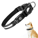 LED Dog Collar For AirTag Loss Prevention; Waterproof