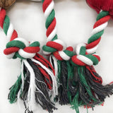 Squeaky Christmas Dog Toys Santa/Snowman/Elk