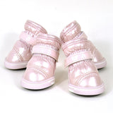 4 Pcs/Sets Winter Dog Shoes For Small Dogs