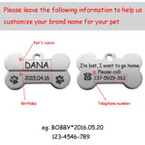 Personalized Dog Tags Engraved ID Customizable