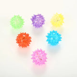 LED Colorful Blinking Pet Rubber Chew Ball For Dogs And Cats