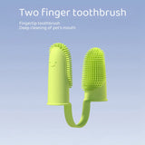 Double Finger Toothbrush For Dogs and Cats