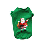 Christmas Dog T-Shirt Cartoon Printed