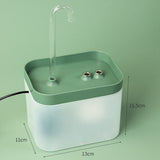Automatic Cat Water Fountain Filter 1.5L USB Electric