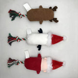 Squeaky Christmas Dog Toys Santa/Snowman/Elk