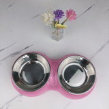 Bling Dual Pet Bowl For Dogs and Cats