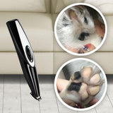 Low Noise Paw Fur Trimmer For Cats and Dogs; USB Rechargeable