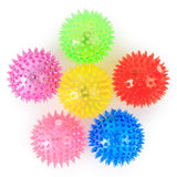 LED Colorful Blinking Pet Rubber Chew Ball For Dogs And Cats