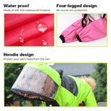 Pet Dog Raincoat "The Dog Face" Polyester Jacket