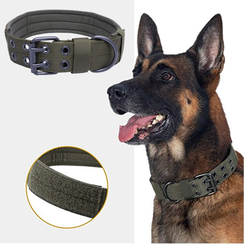 K9 Tactical Dog Collar And Training Leash For German Sheppard