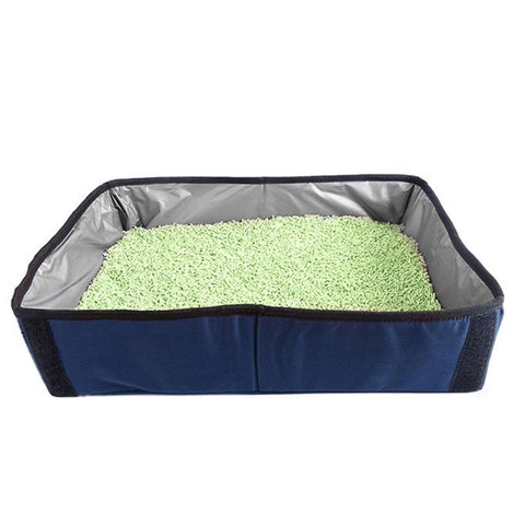 Portable Waterproof Leakproof Cat Litter Box For Travel