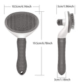Stainless Steel Dog and Cat Hair Removal Brush