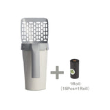 Cat Litter Scooper with Built-in Bag Cat Shovel