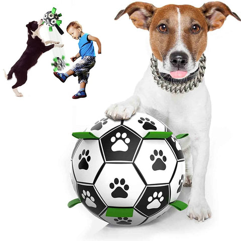 Children's Interactive Dog Soccer Toy With Grab Tabs