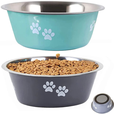 Stainless Steel High Capacity Pet Dog Bowl
