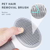 Stainless Steel Dog and Cat Hair Removal Brush
